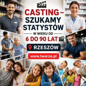 Casting do filmu reklamowego suplementów – Rzeszów | Statyści i epizody