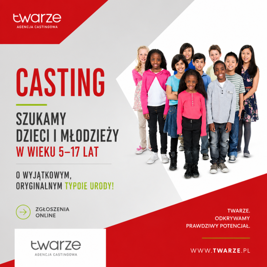 CASTING DZIECI I MŁODZIEŻY – WARSZAWA | INTELIGENTNY DOM